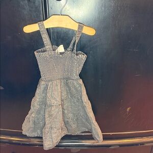 Stylish Gray Kids Casual Dress